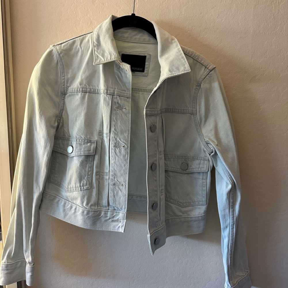 Banana Republic Light Wash Denim Jacket